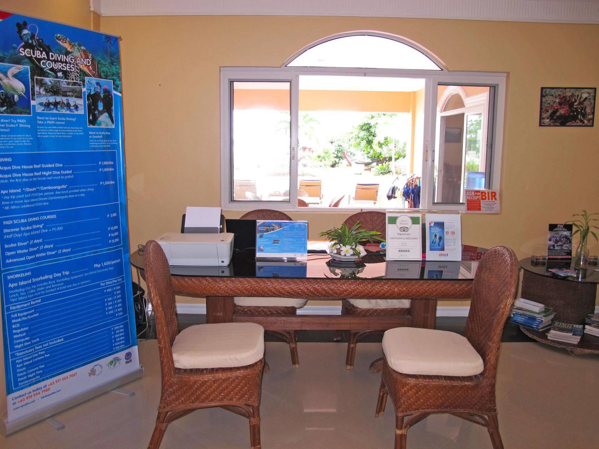Acqua Dive Bed and Breakfast Zamboanguita  Eksteriør billede